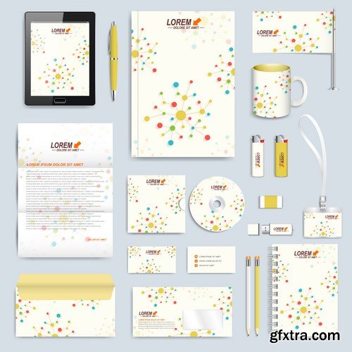 Modern Set of Brochures , Flyer, Booklet, Cover or Annual Report 3 - 25xEPS