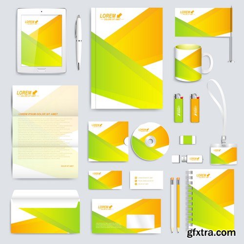 Modern Set of Brochures , Flyer, Booklet, Cover or Annual Report 3 - 25xEPS