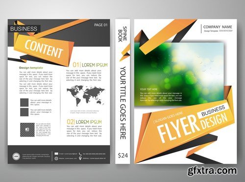 Modern Flyers, Brochure & Magazine Cover 3 - 20xEPS