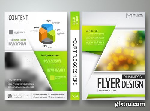 Modern Flyers, Brochure & Magazine Cover 3 - 20xEPS