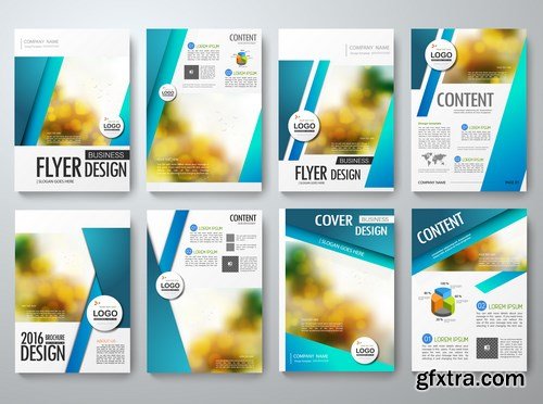 Modern Flyers, Brochure & Magazine Cover 3 - 20xEPS