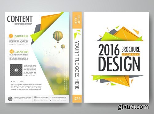 Modern Flyers, Brochure & Magazine Cover 3 - 20xEPS