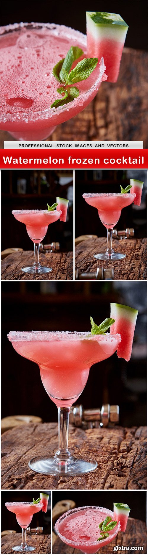 Watermelon frozen cocktail - 6 UHQ JPEG