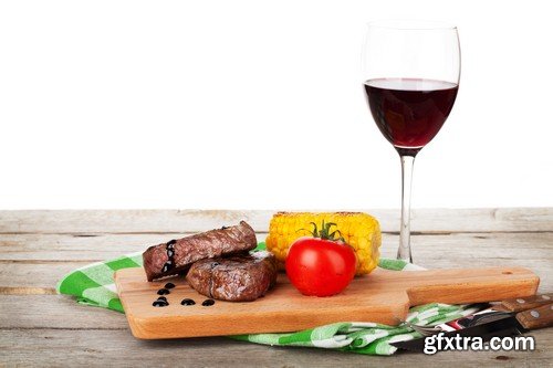 Steak with red wine 1-6xJPEGs