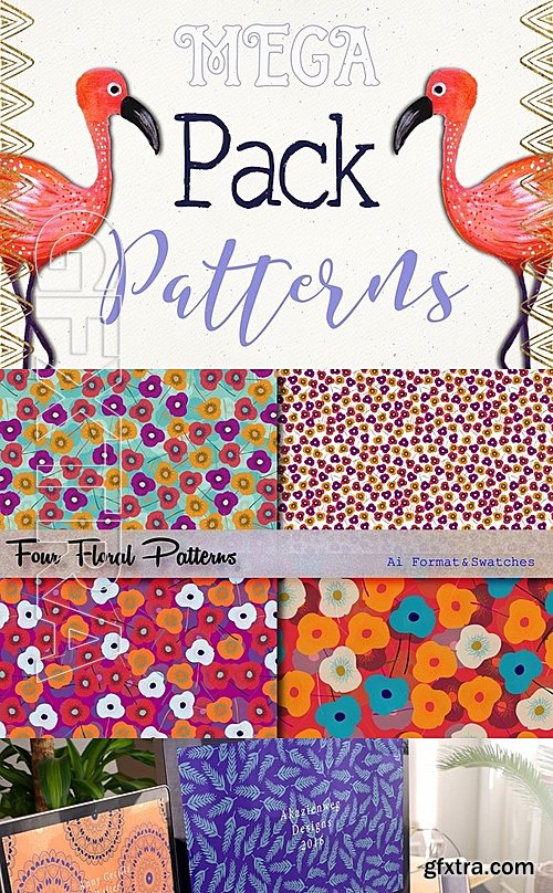 CM - Mega Pack 250 Seamless Patterns 678498