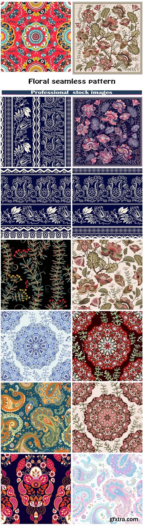 Floral seamless pattern