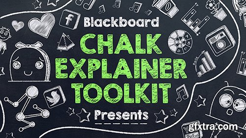 Videohive Blackboard Chalk Explainer Toolkit 15762331