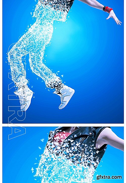 GraphicRiver - ICE with Snow Explosion Photoshop Action 16224460