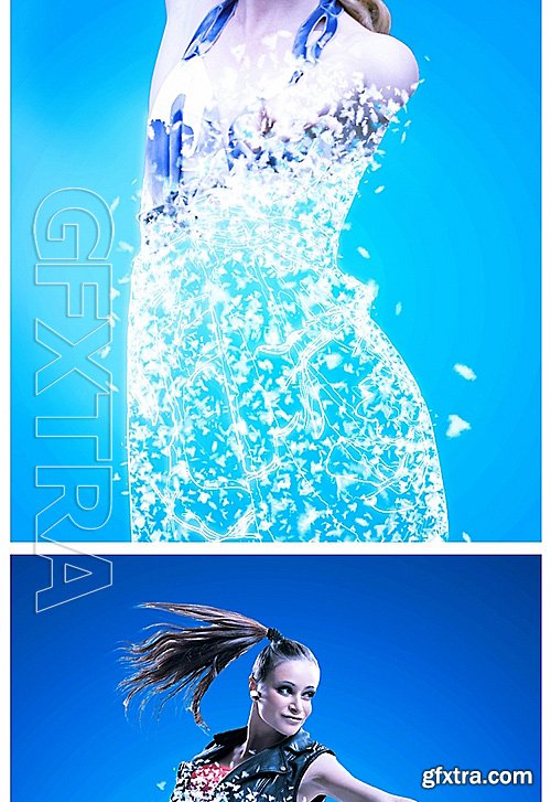 GraphicRiver - ICE with Snow Explosion Photoshop Action 16224460