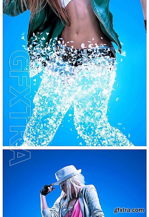 GraphicRiver - ICE with Snow Explosion Photoshop Action 16224460