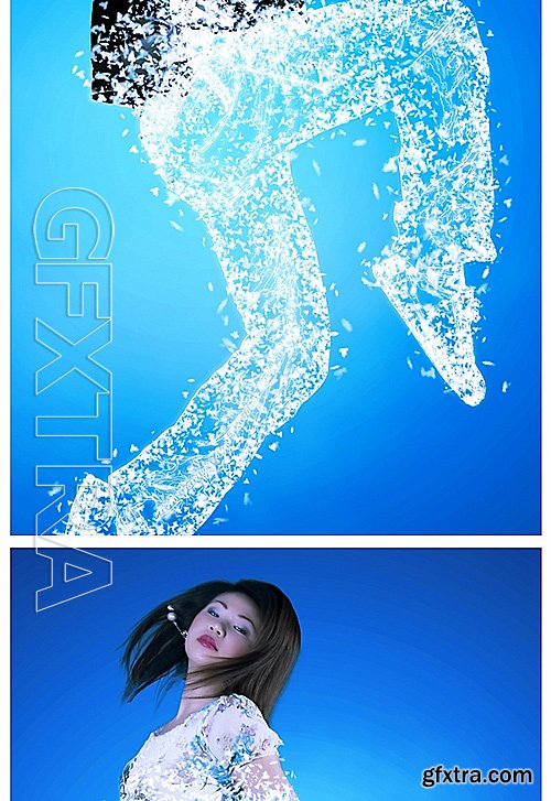 GraphicRiver - ICE with Snow Explosion Photoshop Action 16224460