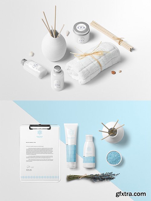 2 PSD Mock-Ups - Cosmetics Creator