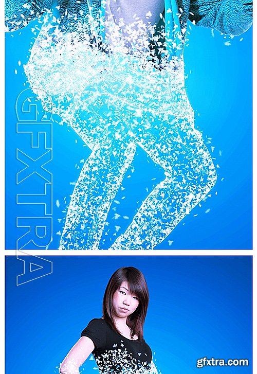 GraphicRiver - ICE with Snow Explosion Photoshop Action 16224460