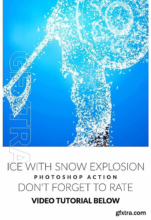 GraphicRiver - ICE with Snow Explosion Photoshop Action 16224460