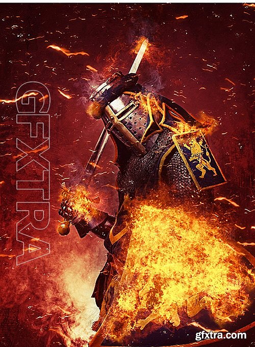 GraphicRiver - Fire Photoshop Action 16212593