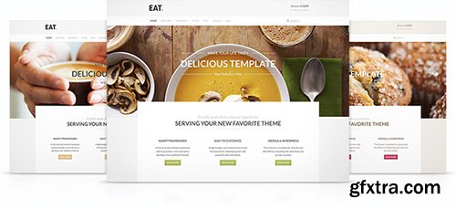 YooTheme - Eat v1.0.8 - Joomla 2.5 & 3.x Template