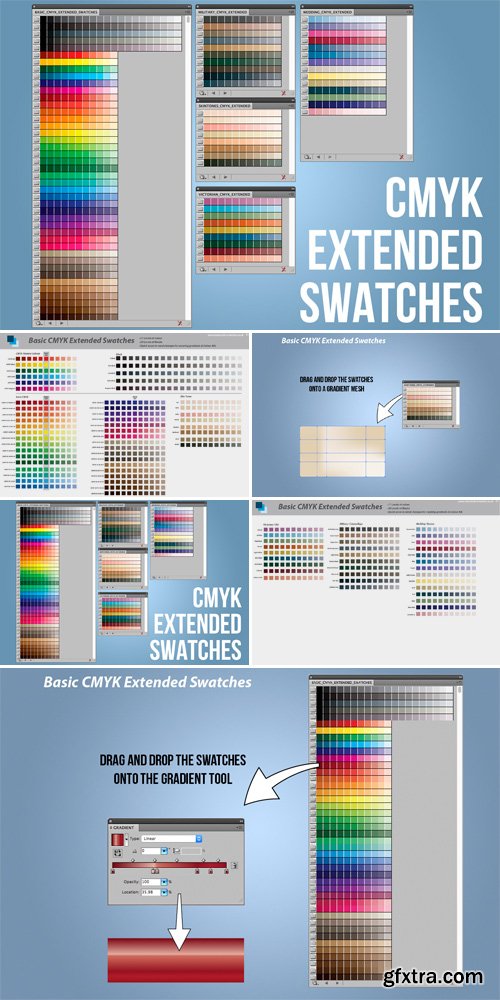 CM 593839- CMYK Extended Swatches - Illustrator