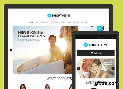 OrganicThemes - Shop v3.3 - WordPress Theme