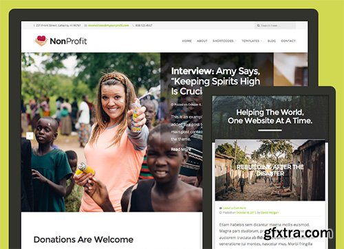 OrganicThemes - NonProfit v5.2.1 - WordPress Theme