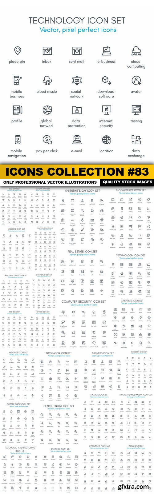 Icons Collection #83 - 26 Vector