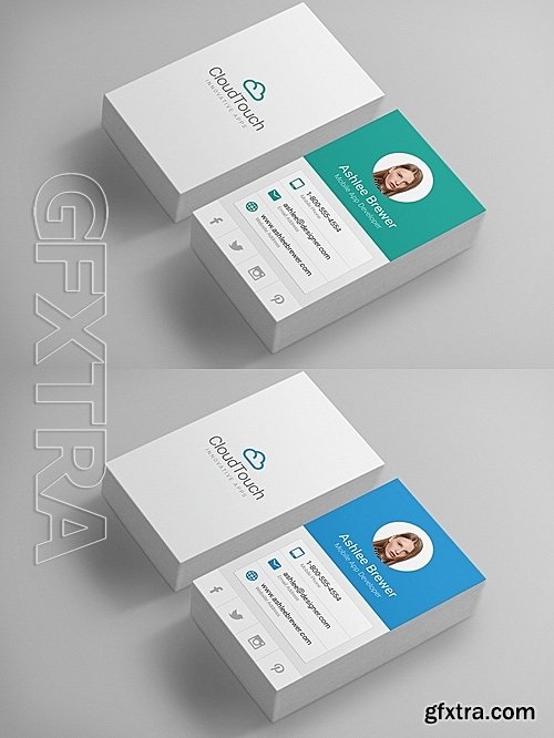 CM - Material Design Business Cards 703967