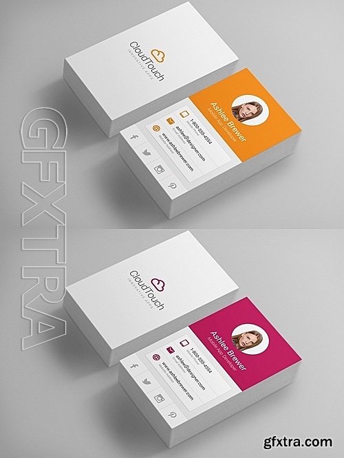 CM - Material Design Business Cards 703967