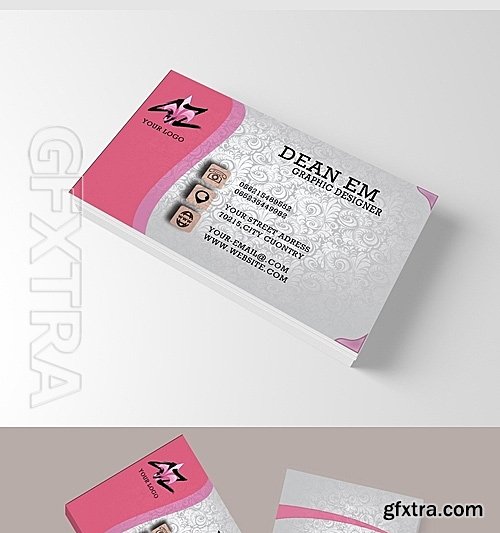 CM - Stylish-Business Card 703791