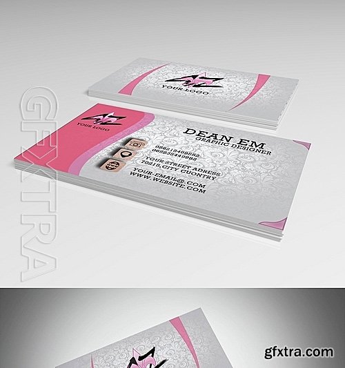 CM - Stylish-Business Card 703791