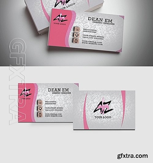 CM - Stylish-Business Card 703791