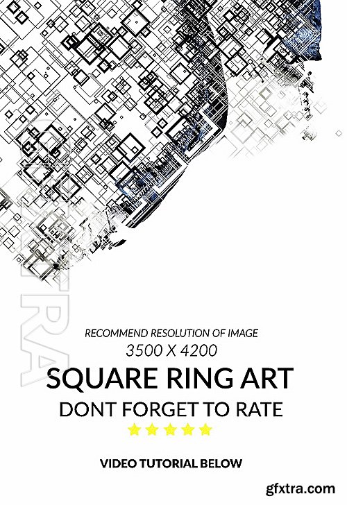 GraphicRiver - Square Ring Art Photoshop Action 16183735