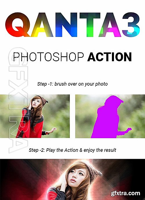 GraphicRiver - QANTA3 light glowing Effect Photoshop Actions 16224806