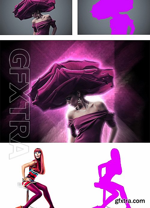 GraphicRiver - QANTA3 light glowing Effect Photoshop Actions 16224806