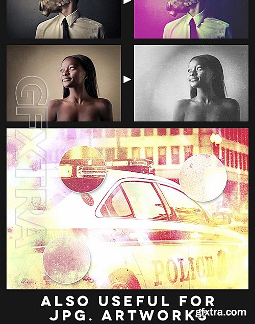 GraphicRiver - Retrowave Gif Creation Action 16183978