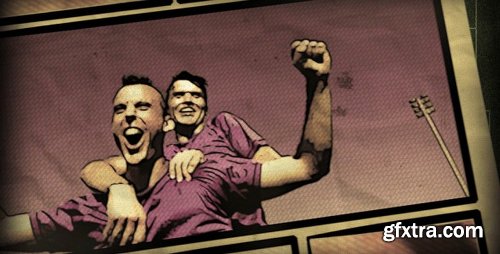 Videohive Soccer Comics Vintage & Modern 7974363