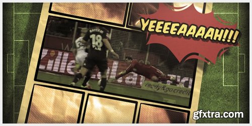 Videohive Soccer Comics Vintage & Modern 7974363