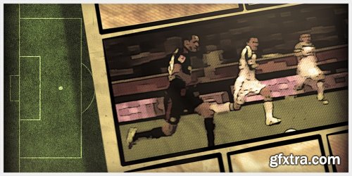 Videohive Soccer Comics Vintage & Modern 7974363