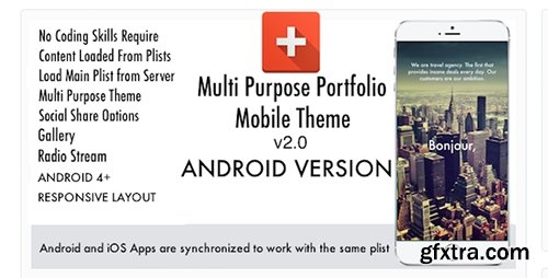 CodeCanyon - Multi Purpose Mobile Theme Android - 12437615