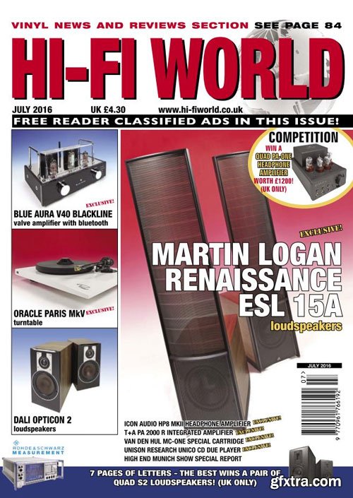 Hi-Fi World - July 2016