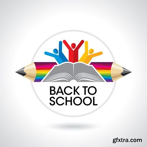 Education and back to school design logos