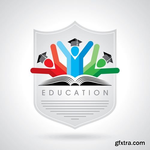 Education and back to school design logos