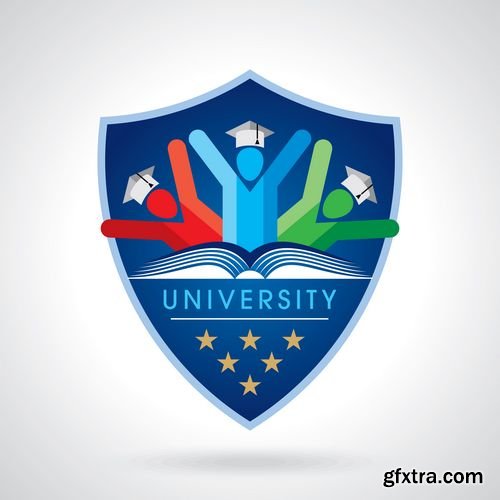 Education and back to school design logos