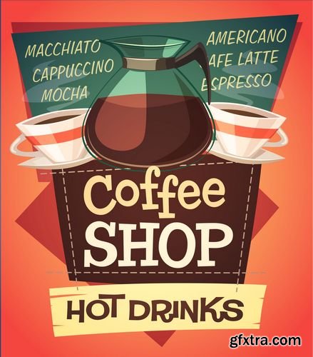 Coffee online shop and hot drinks