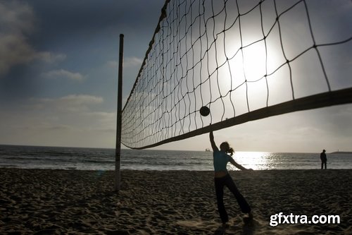 Collection of beach volley ball net sand bikini shorts woman man 25 HQ Jpeg