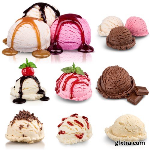 Ice Cream and Sorbet - 25xUHQ JPEG