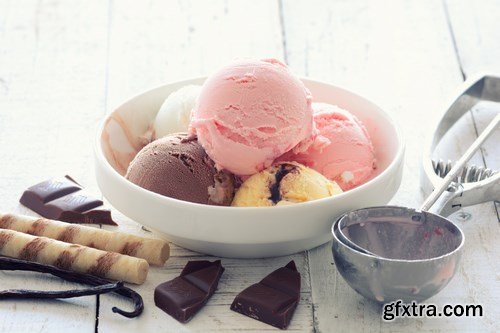 Ice Cream and Sorbet - 25xUHQ JPEG