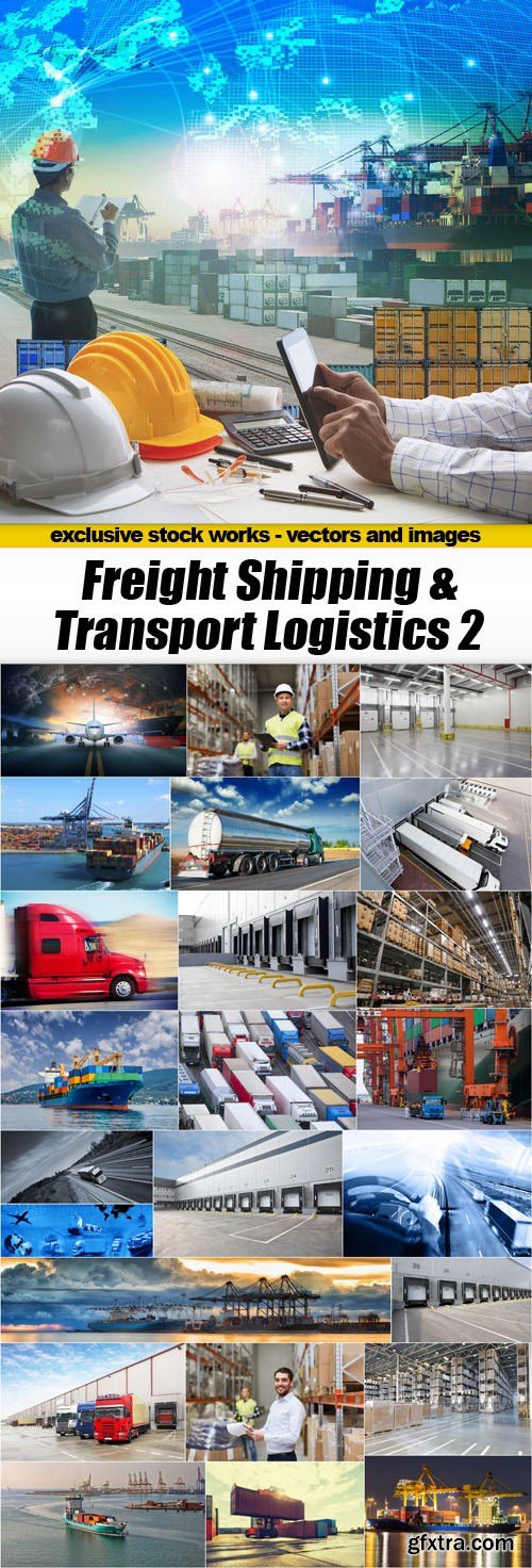 Freight Shipping & Transport Logistics 2 - 25xUHQ JPEG