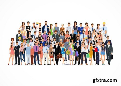 People Vector Set 8 - 25xEPS