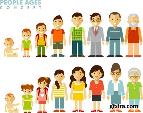 People Vector Set 8 - 25xEPS