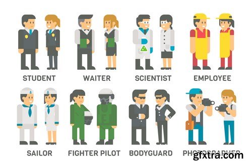 People Vector Set 8 - 25xEPS