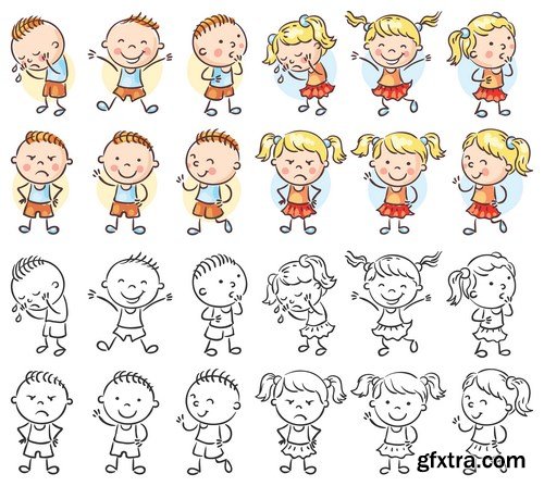 People Vector Set 8 - 25xEPS